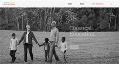 Desktop Screenshot of goodtrueandbeautiful.com